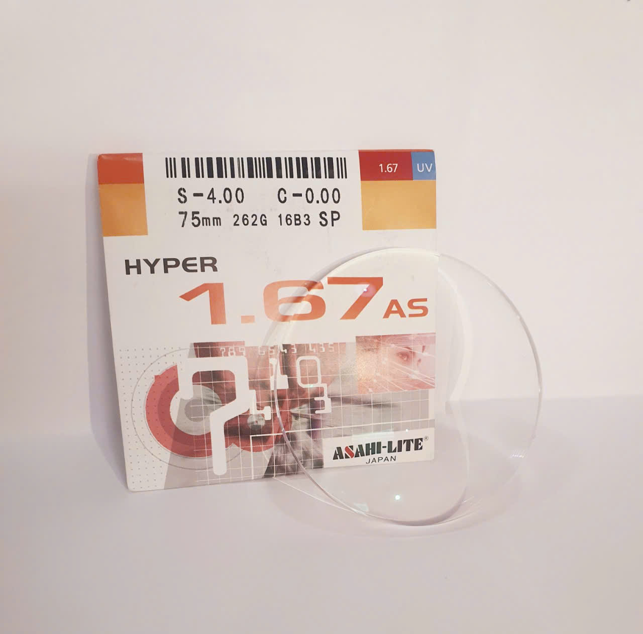 Tròng kính ASAHI-LITE 1.67