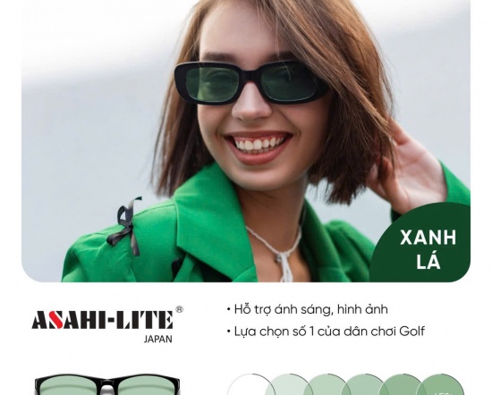 Tròng đổi màu ASAHI-LITE