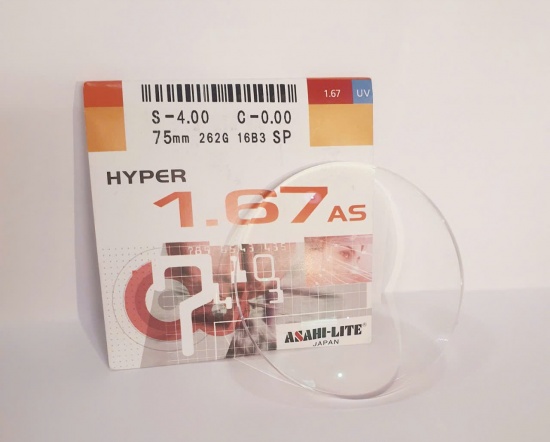 Tròng kính ASAHI-LITE 1.67