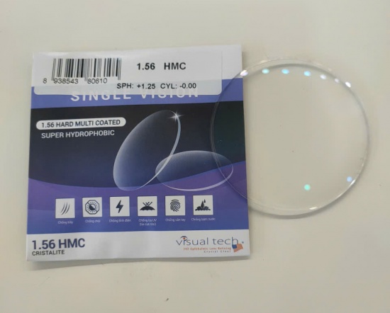 Tròng kính Visual tech 1.56
